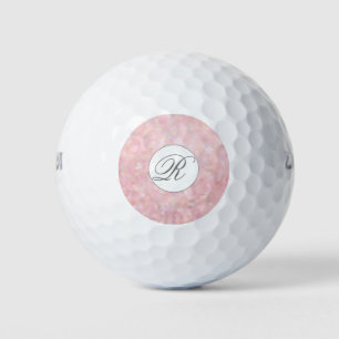 Rosa, personalisiert golfball