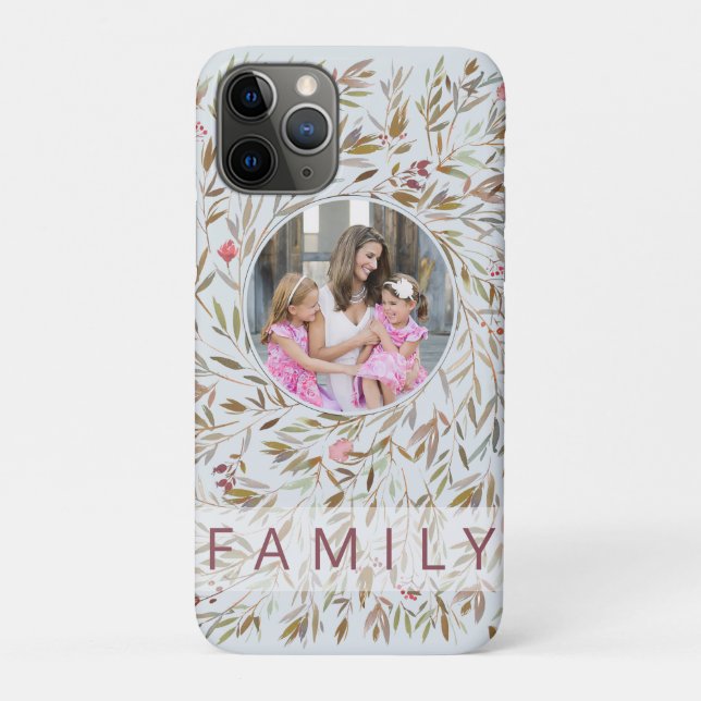 Rosa Personalisierte Fotos Case-Mate iPhone Hülle (Rückseite)