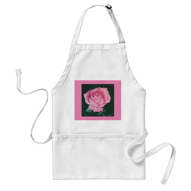 Rosa Petals-Schürze Schürze (Vorne)