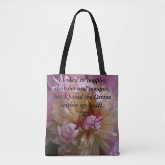 Rosa Pfingstrose… fand ich das göttliche Tasche