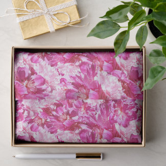 Rosa Pfingstrosen-Blume 10 lbs Seidenpapier