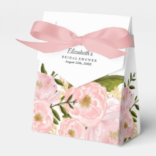 Rosa Pfingstrosen Brautparty Geschenkboxen Geschenkschachtel