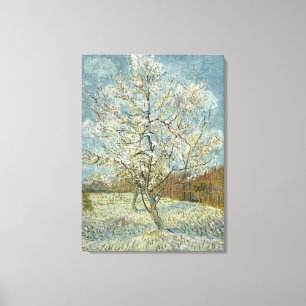 Rosa Pfirsich-Baum durch Vincent van Gogh Leinwanddruck