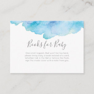 Rosa Pfirsich-Bücher für Baby Babyparty fügen Begleitkarte