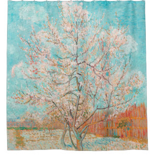 Rosa Pfirsichbaum, Vincent van Gogh Duschvorhang