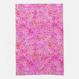 rosa, pfirsichfarbene, orchideenfarbene und korall handtuch