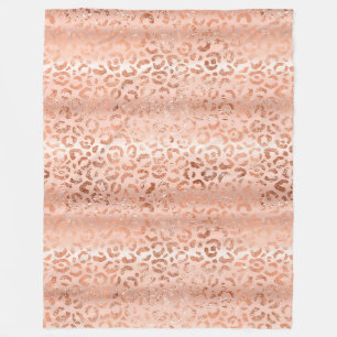 Rosa Pfirsichpfirsichpfirsichpferd druckspärlich Fleecedecke