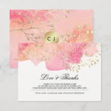 Rosa-Pfirsichzweige Hochzeit