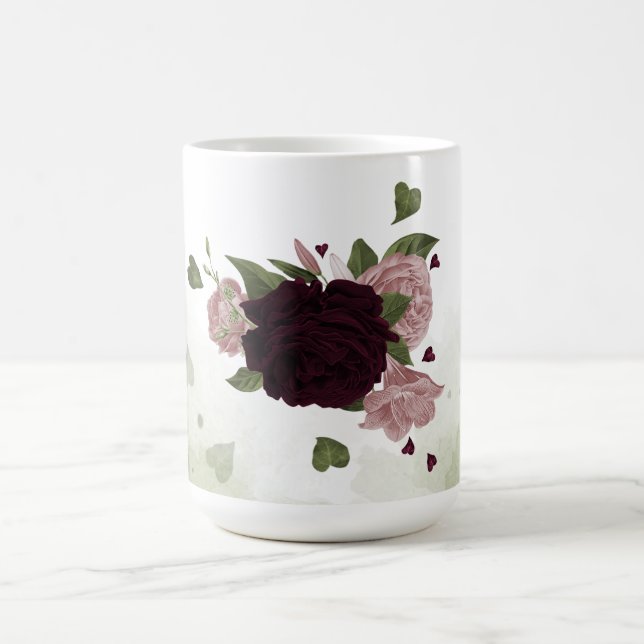 Rosa Pflaumenbäume, Blume Kaffeetasse (Mittel)