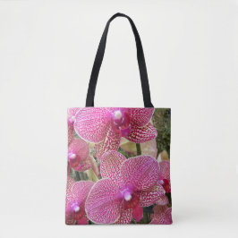 Rosa Phalaenopsis Orchids Floral Tasche