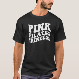Rosa Pilates Prinzessin Ästhetik Geist Körper Yoga T-Shirt