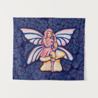 Rosa Pilz Fairy Watercolor Kunstgewerbe