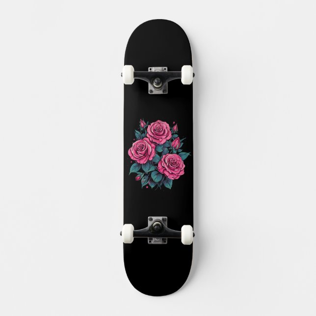Rosa Pinke Skateboard (Vorderseite)
