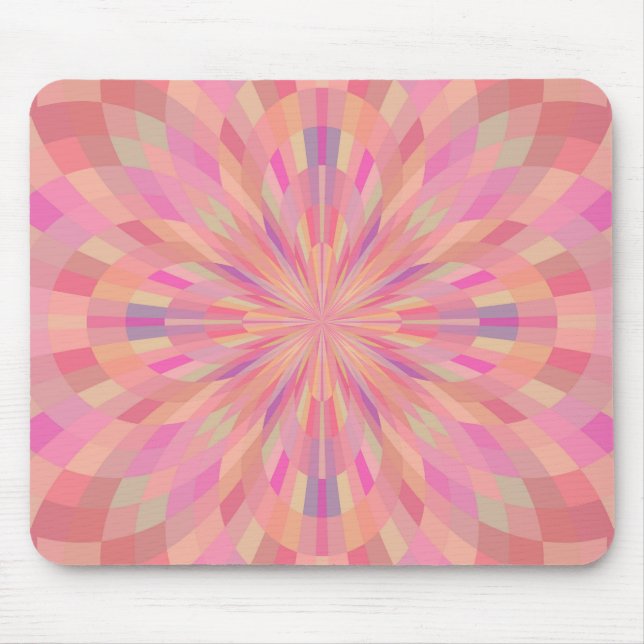 rosa Pixel 2 Mousepad (Vorne)