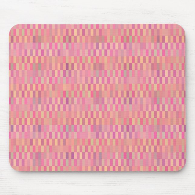 rosa Pixel Mousepad (Vorne)