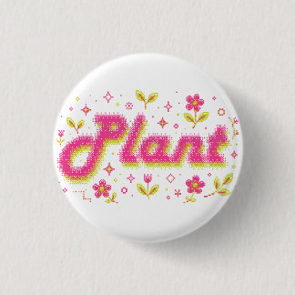 rosa Pixel-Typ  Button