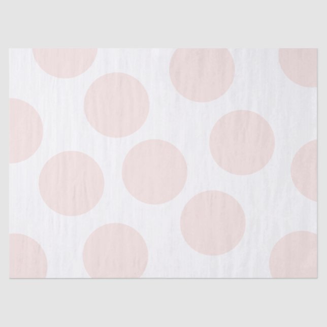 Rosa Polka Dot Papier (Vorderseite)