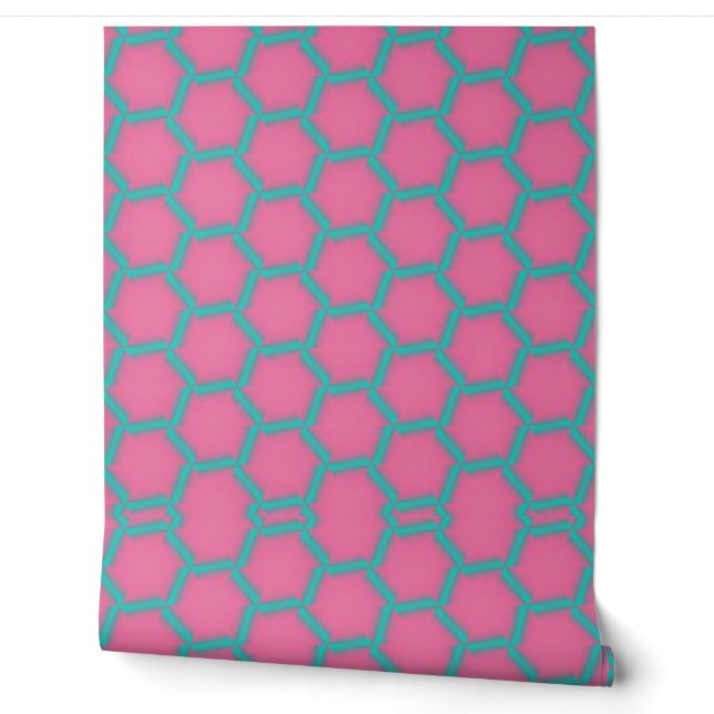 rosa Polka dotsCustom Wallpaper 2' x 4', NullValue Tapete (Abrollen)