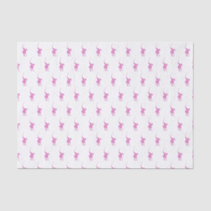 Rosa Polo-Spieler Seidenpapier
