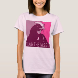 Rosa Pop Art Inspiriert Hühnerhemd Pflanze-geb T-Shirt