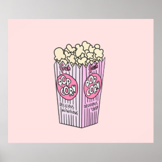 Rosa Popcorn Poster