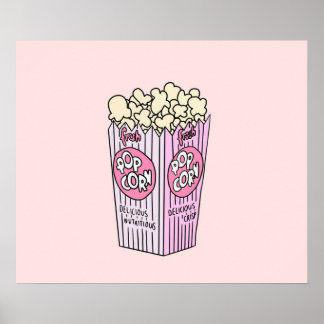 Rosa Popcorn Poster