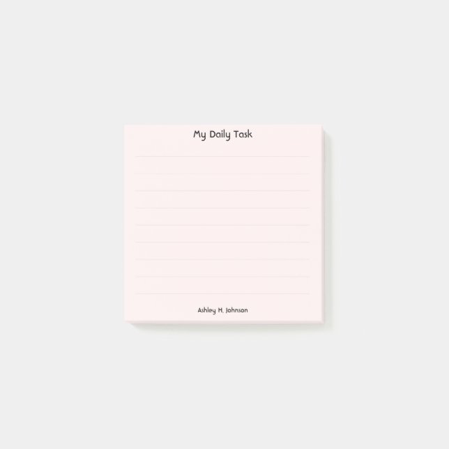 rosa post-it klebezettel (Vorderseite)