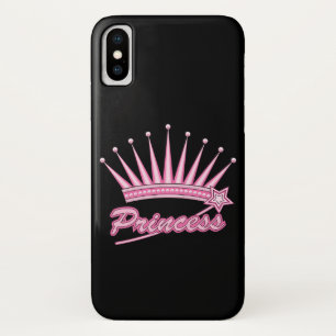 Rosa Princess Crown Case-Mate iPhone Hülle
