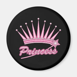 Rosa Princess Crown Magnet