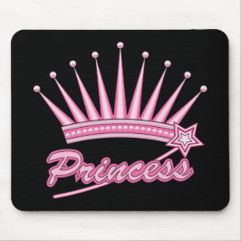 Rosa Princess Crown Mousepad