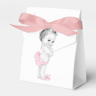 Rosa Prinzessin Baby Shower Geschenkboxen Geschenkschachtel
