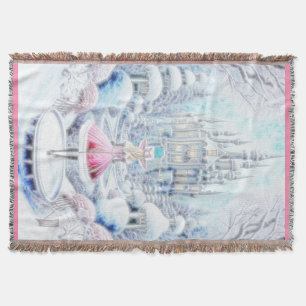 Rosa Prinzessin Decke