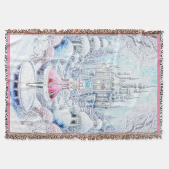 Rosa Prinzessin Decke (Vorderseite)