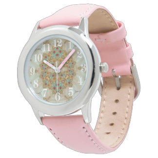 Rosa Prinzessin Königsschmuck Armbanduhr