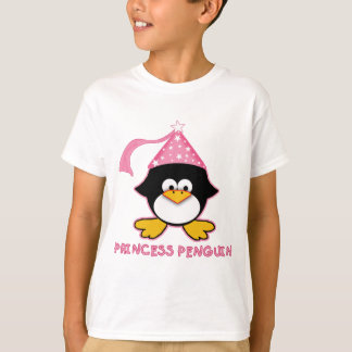 Rosa Prinzessin Penguin T-Shirt