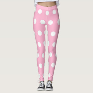 Rosa Punkt Leggings