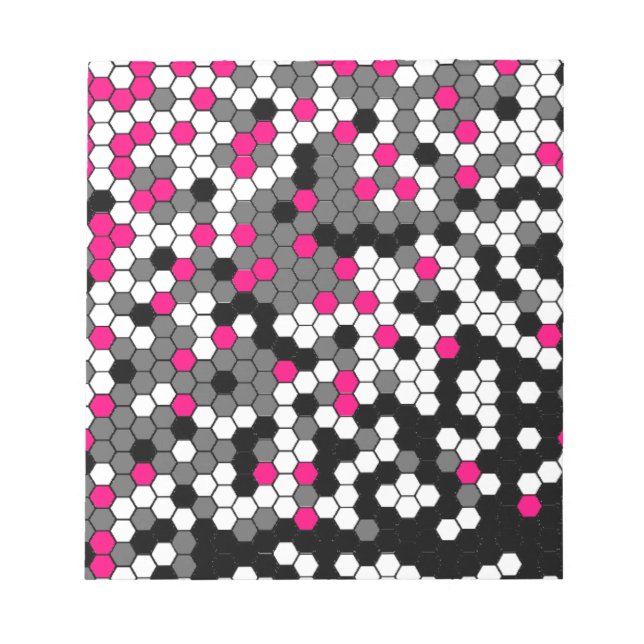 Rosa Punkte Notizblock (Vorderseite)