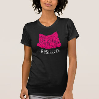 Rosa Pussy-Hut-Shirt - ReSisters! T-Shirt