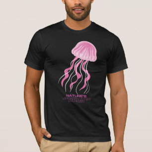 Rosa Qualle: Der Unterwassertänzer der Natur T-Shirt