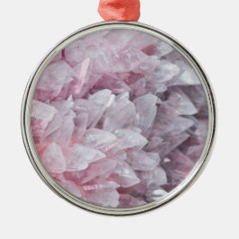 Rosa Quarz Mind Body Spirit Energy Ornament Aus Metall