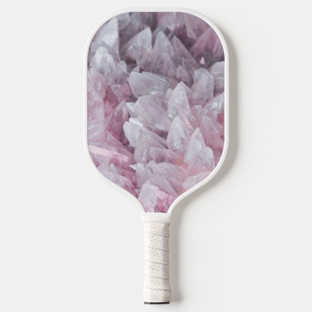 Rosa Quarz Mind Body Spirit Energy Pickleball Schläger (Vorderseite)