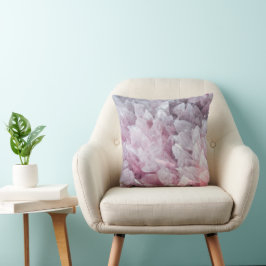 Rosa Quarz Mind Body Spirit Energy Throw Kissen