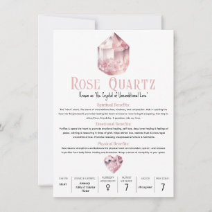 Rosa Quarz Rosa Kristall Metaphysische Bedeutung  Einladung