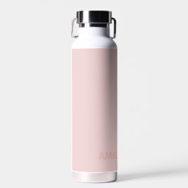Rosa Quarzname Name Rosa Wasserflasche Trinkflasche