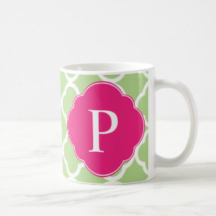 Rosa-Quatrefolie Kaffeetasse