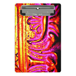 Rosa Rahmen Mini Klemmbrett