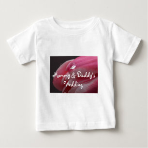 Rosa Raindrop Wedding Baby T-shirt