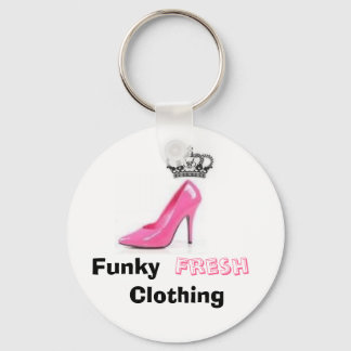rosa, RandR, Funky, frisch, Bekleidung Schlüsselanhänger