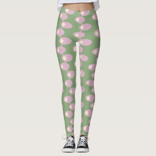 Rosa Raumschiffe Leggings