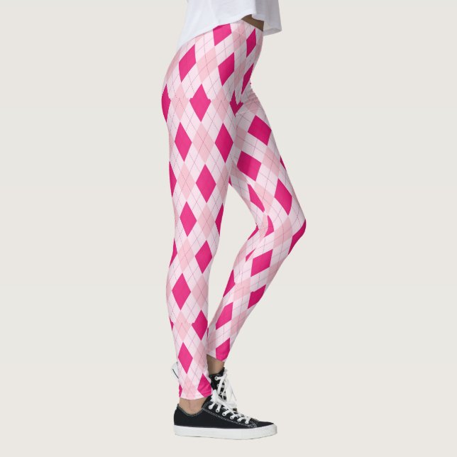 Rosa Raute Leggings (Rechts)